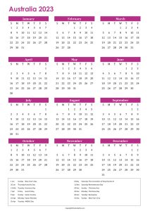 Australia Public Holidays 2023 | Australia Holidays 2023